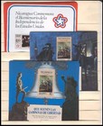  at1570  Nicaragua - 1976 Bicentennial Independence M s X3 Perf   Imperf  Mint