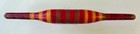 Rare Wooden Hand Painted Chapati Rolling Pin - Great Colors 
