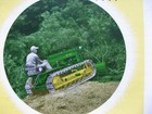 1953 John Deere Model 40 Crawler Tractor Sales Brochure fold-out Poster Vintage