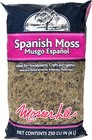 Versatile Spanish Moss For Crafts   Planters - 250 Cubic Inches Of Natural Charm