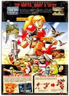Snk Top Hunter Roddy   Cathy Neo-geo Arcade Game Flyer 1994 Spanish