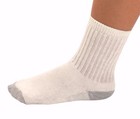 6 12 18 24 Pack Kid s White Crew Socks Boys  Girls  Youth Size 7-8 5 Cotton New