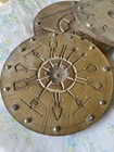 Vintage Lot Of 3 Industrial Factory Molds Great Garden Decor Crafts