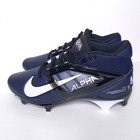 Nike Alpha Menace 4 Pro Football Cleats Fd7037-401  Midnight Navy Mens Size 7