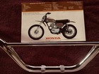 Honda  Xr75 Xr 75 Handlebars New Chrome 1973 -1976  K0  k1 k2 k3 Vmx Made In Usa