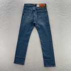 Levis 501 Jeans Mens 28x30 Blue Original Button Fly Medium Wash Denim Grunge 90s