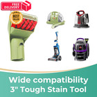 3  Tough Stain Brush Tool 1400b Replacement Parts For 3 Inch Width  Green