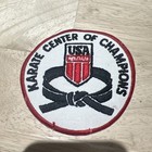 Vintage Karate Center Of Champions Patch