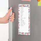 6 Pack Magnetic Floral Notepads Grocery Shopping List To-do Memo Pads
