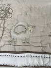 Pottery Barn Baby Crib Sweet Lambie Pillow Case Quilted Pillow Sham Cotton