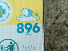 Pampers Baby Wipes Sensitive Fragrance Free Pop Top 16 X 56 Wipes 896 Count