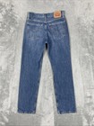 Levis Jeans Women s 25 Blue Low Pro Straight 100  Cotton Distressed Casual Pants