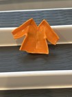 Fisher Price Snap N    Style Doll Rainy Time Orange Rain Coat Clothing
