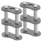 50-2 Roller Chain Connecting Link Double Strand 5 8  Pitch  qty 2 