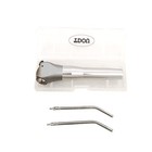Tdou 2pcs Dental Air Water Spray Syringe Triple 3 Way 2 Nozzles Tips Metal