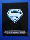 Vintage Original 1978 Superman The Movie Souvenir Program Theater Book Brochure