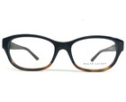 Ralph Lauren Eyeglasses Frames Rl 6148 5581 Black Brown Tortoise 53-17-140