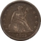 1875 Twenty Cent Piece - Pcgs Vf-30