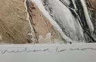 Richard Lacroix-  9 75- falaise  Polychrome Intaglio Edging Print With Texture
