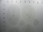 Vintage 80 s Acetate Tattoo Stencils  small Tats Set 18   Good Condition 