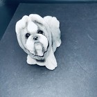 Vintage Classic Critters Dog Shih Tzu Stone Figurine Udc 1984 6 5 X 6
