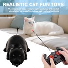 Remote Control Rat Mouse Cat Toy Realistic Rc Fake Rat Mouse Toy Flocking Wir   