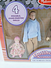 Melissa   Doug Victorian Doll Family Dollhouse Accessories 4 Dolls 1 12 Scale