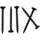 150pcs    1-5 8 Inchs High Hardness Drywall Screws  Black  Coarse Thread  Phil   