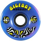 Bigfoot Longboard Wheels - 76mm Marble Swirl - Blue pink