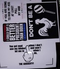 Funny Vinyl Window Decal Sticker Car Truck Suv  Bumper Sticker  Master Baiter