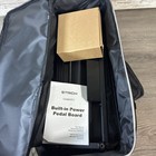Multi-size Guitar Pedal Board With Built-in Power Supply  Cables   Carrying Bag