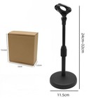 Microphone Stand Support Adjustable Desktop Mount Mic Stand Microphone Holder