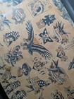 Vintage 1930 s Joe And Mabel Darpel Traditional Tattoo Flash Sheet  Mans Ruin 