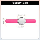 Magnetic Pin Holder Wristband Sewing Pincushion Pink Circle