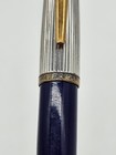 Waterman Carene Ballpoint Pen Deluxe Blue silver Edition Gt Works 1990 s