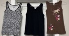 Limited Two Womens Vintage Top Lot Size 16 18 Xl Ribbed Shirts 3 Tank Tops Cute