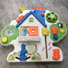 Vintage Fisher Price Crib Toy 1985 Activity Center Box Music Sounds Mirror  1100