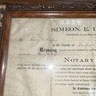 1911 Connecticut Governor Baldwin Signed Notary Public Appointment Brookfield Ct