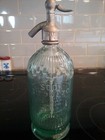 Vintage Seltzer  soda Bottle Argentina  soda Sifonazo  Rare Coca Cola Green blue