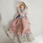 Vtg Avon 3 Lot Collectibles Teddy Bear Lavender Hat Southern Bell Victorian Doll