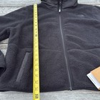 The North Face Women s Campshire Fleece Short Crop Size Large Black Nwt