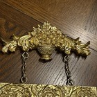 Set Of 3 Vintage Hanging Baroque Victorian Style Ornate Gold Picture Frames 28 