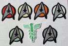Deluxe Star Trek  Motion Picture Uniform Patch Collection- Your Choice Of 7