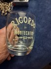 Vintage Souvenir Glass From Montecatini  Italy 