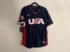 Aaron  99 Judge Team Usa World Baseball Classic Jersey Blue   White New Stitched