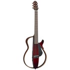 Yamaha Slg200s Steel String Silent Guitar  crimson Red Burst 