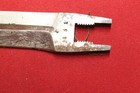 Vintage M 1896 Swedish Steel Mauser Bayonet Blade Only Ej Ab Anchor Crown 