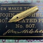 Vtg John Mitchell s 807 Fountain Pen Nib Vtg Calligraphy Dip Pen Nib