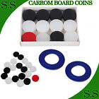 Carrom Board Coins  2 Large Blue Strikers Set Ideal For Larger Boards  Smooth