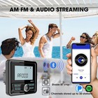 Marine Stereo Radio Motorcycle Audio Boat Car Mp3 Player Auto Sound System